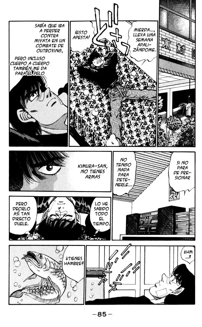 Hajime no Ippo Capitulo 273: Lección en silencio página 3