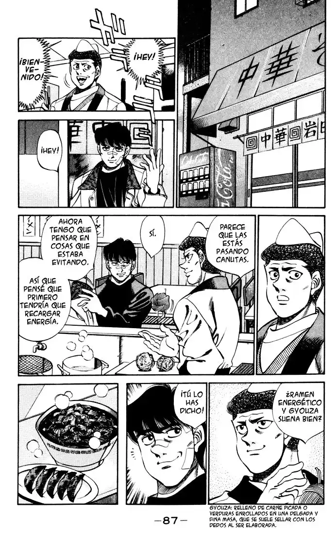 Hajime no Ippo Capitulo 273: Lección en silencio página 5