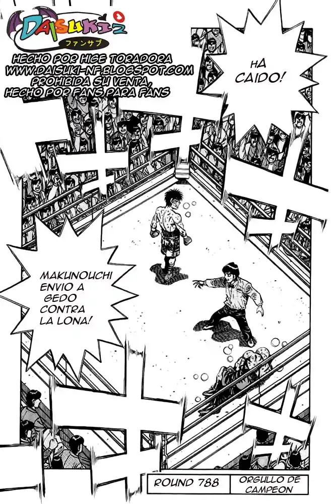 Hajime no Ippo Capitulo 788 página 1