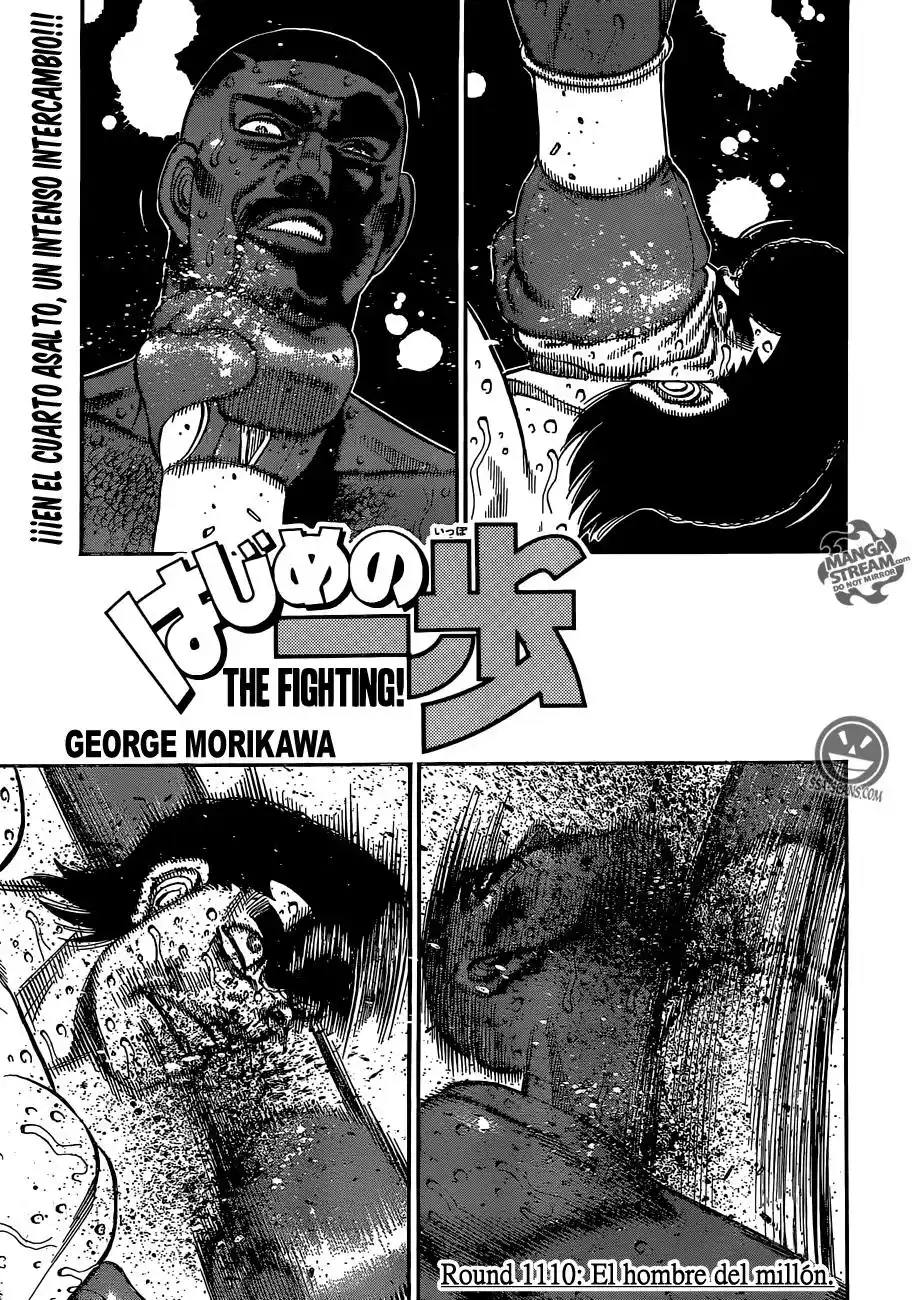 Hajime no Ippo Capitulo 1110: El hombre del millón página 2