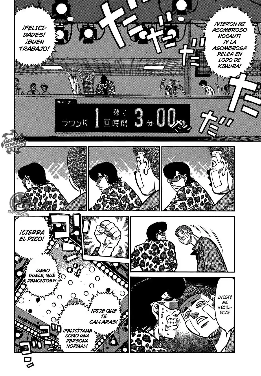 Hajime no Ippo Capitulo 1140: Iga vs Oushima página 3