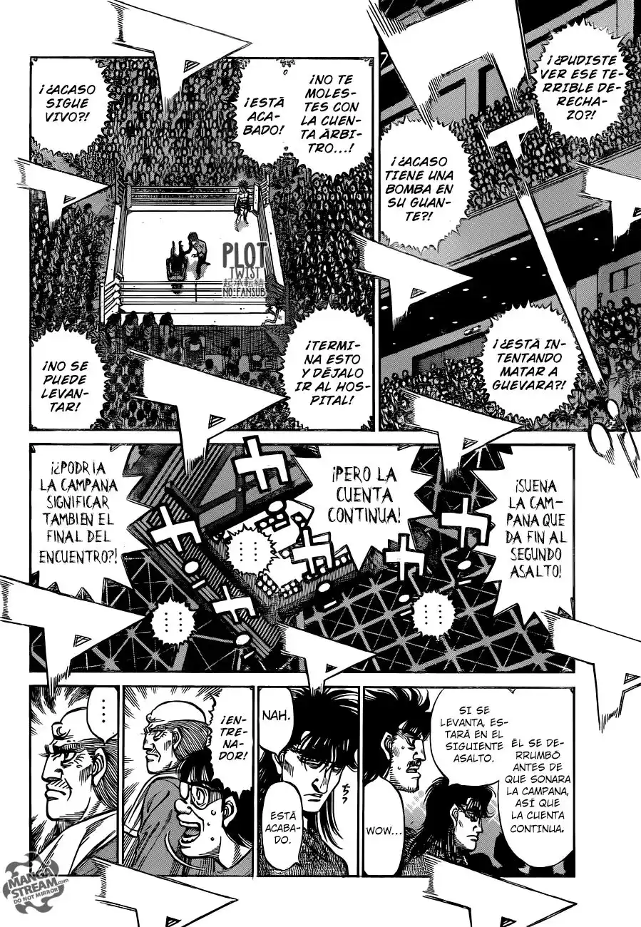 Hajime no Ippo Capitulo 1190: Viento rugiente página 8