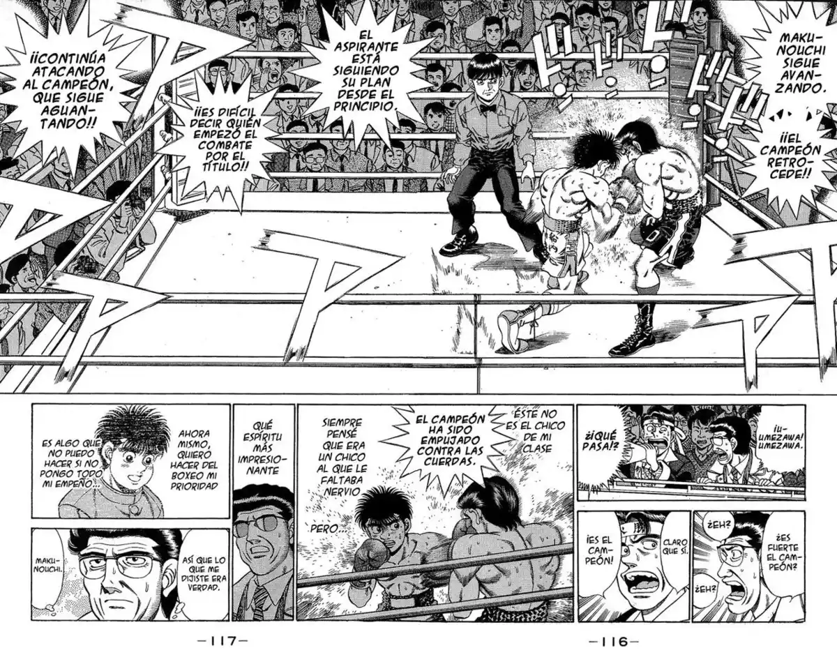 Hajime no Ippo Capitulo 184 página 15