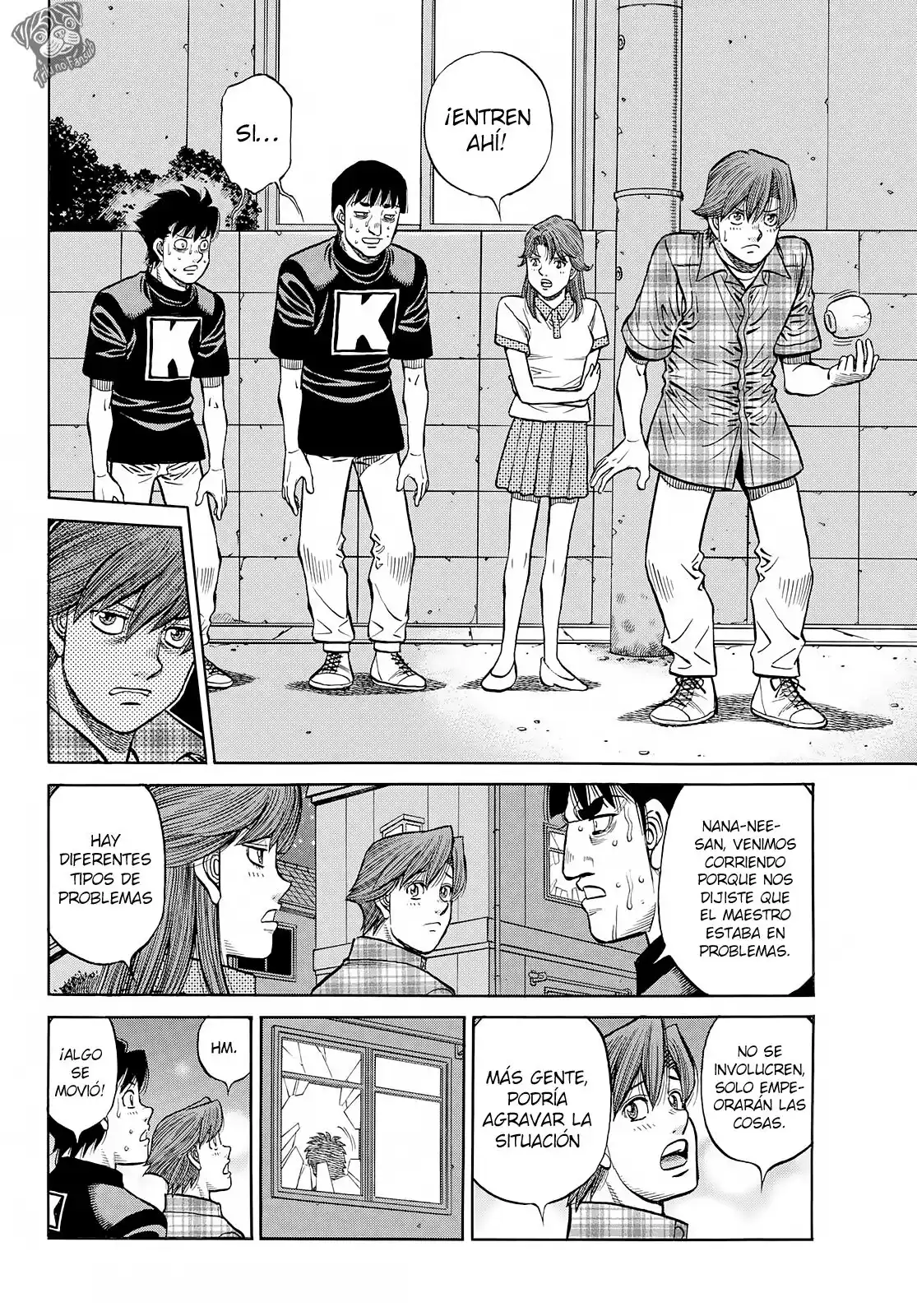 Hajime no Ippo Capitulo 1422 página 3