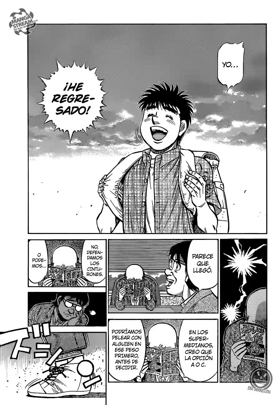 Hajime no Ippo Capitulo 1161: Cielo despejado. página 14