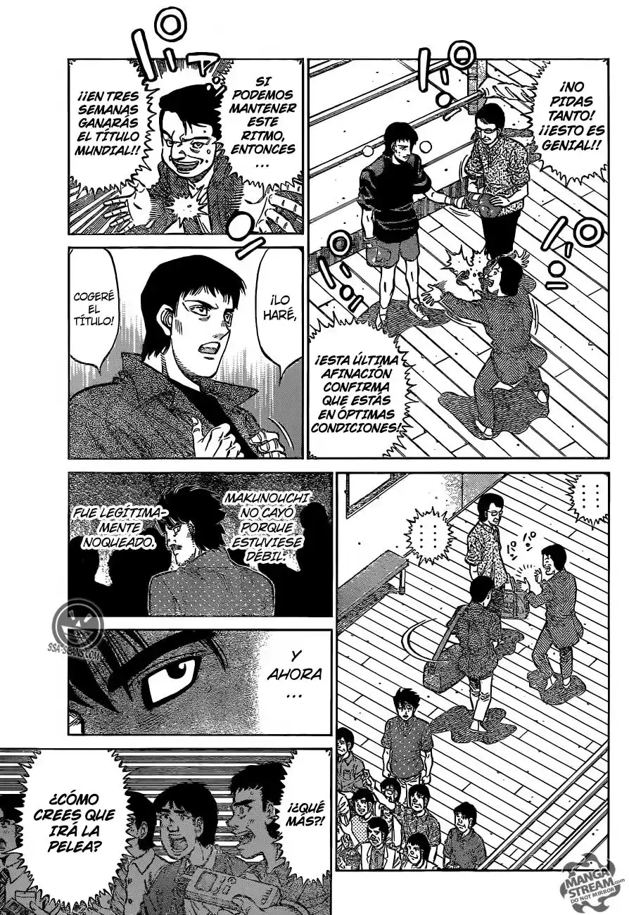 Hajime no Ippo Capitulo 1161: Cielo despejado. página 4