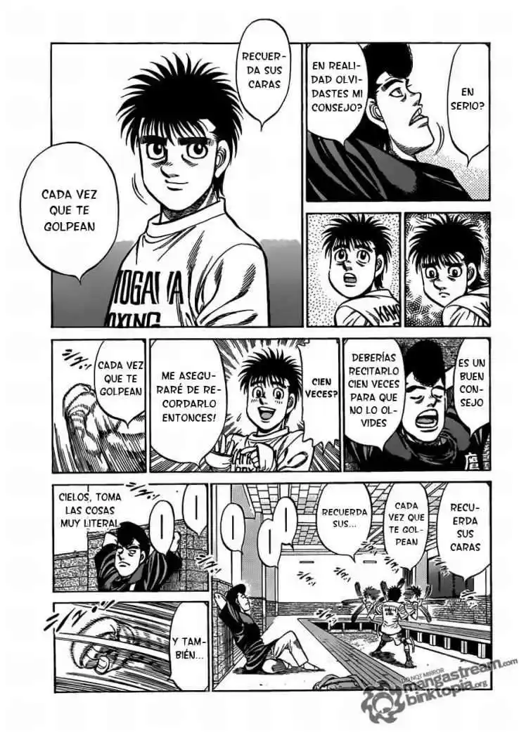 Hajime no Ippo Capitulo 930 página 3