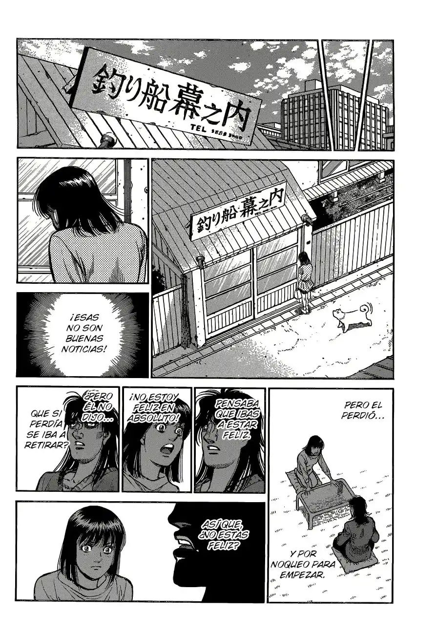 Hajime no Ippo Capitulo 1207: Dentro del futón página 6