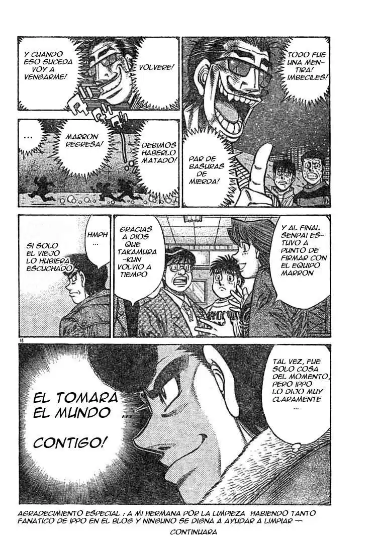 Hajime no Ippo Capitulo 757 página 18