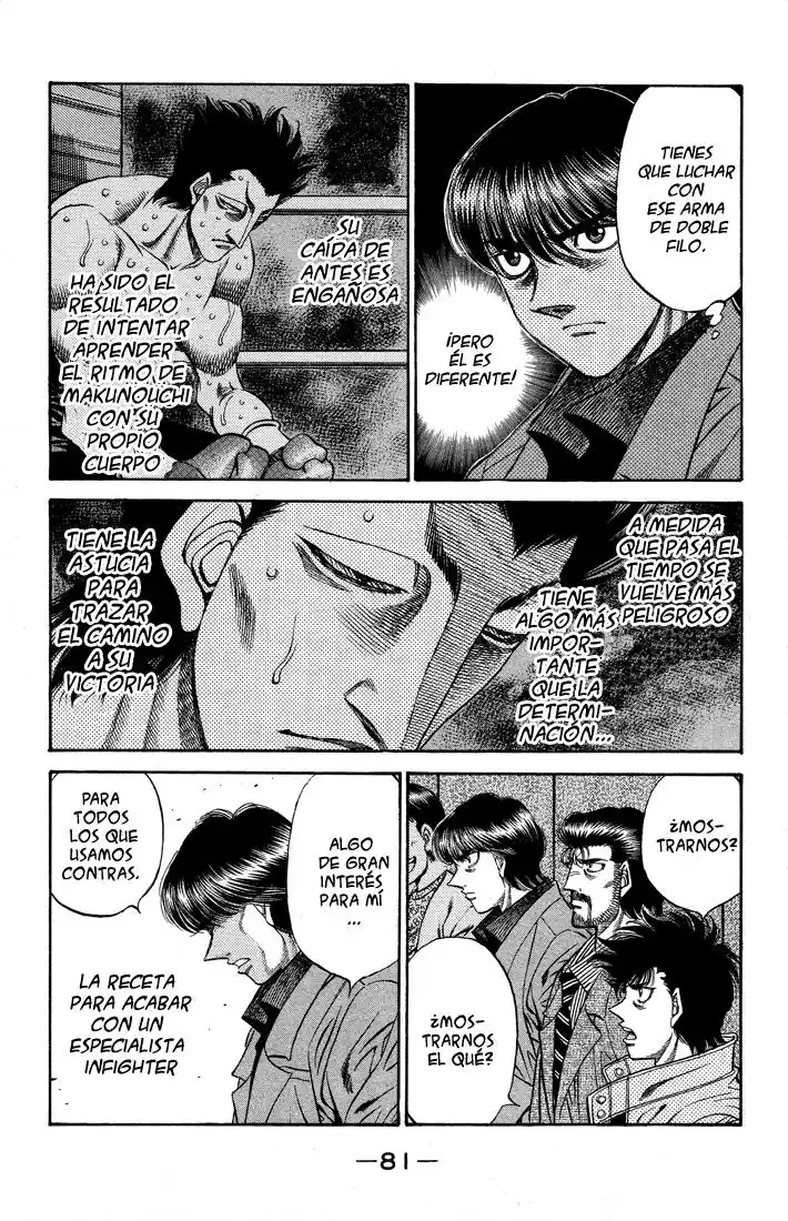 Hajime no Ippo Capitulo 487 página 7