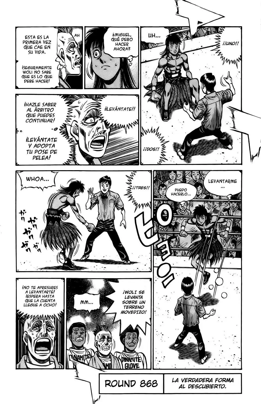 Hajime no Ippo Capitulo 868 página 3