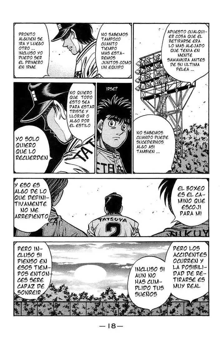 Hajime no Ippo Capitulo 704 página 17