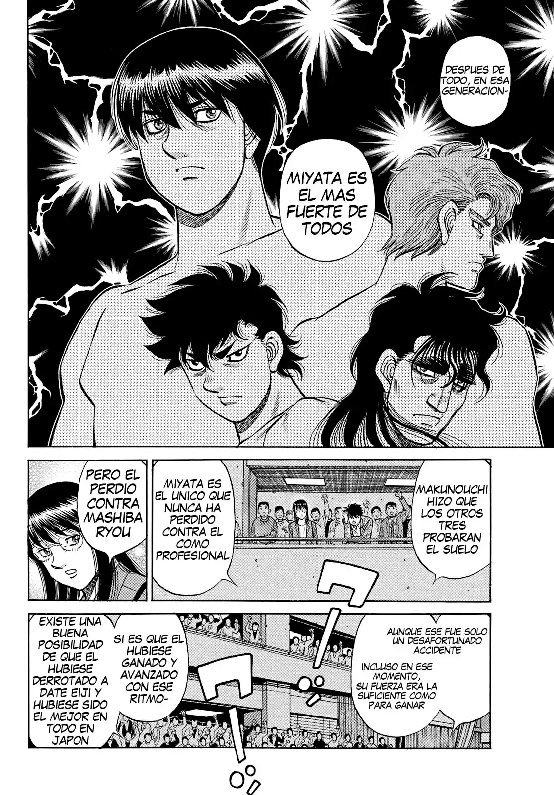 Hajime no Ippo Capitulo 1351 página 8