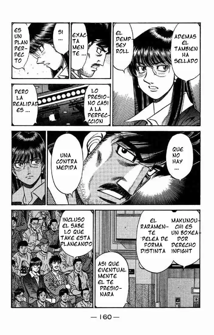 Hajime no Ippo Capitulo 647: Atrapado página 10