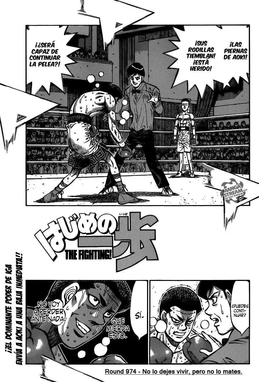 Hajime no Ippo Capitulo 974 página 2