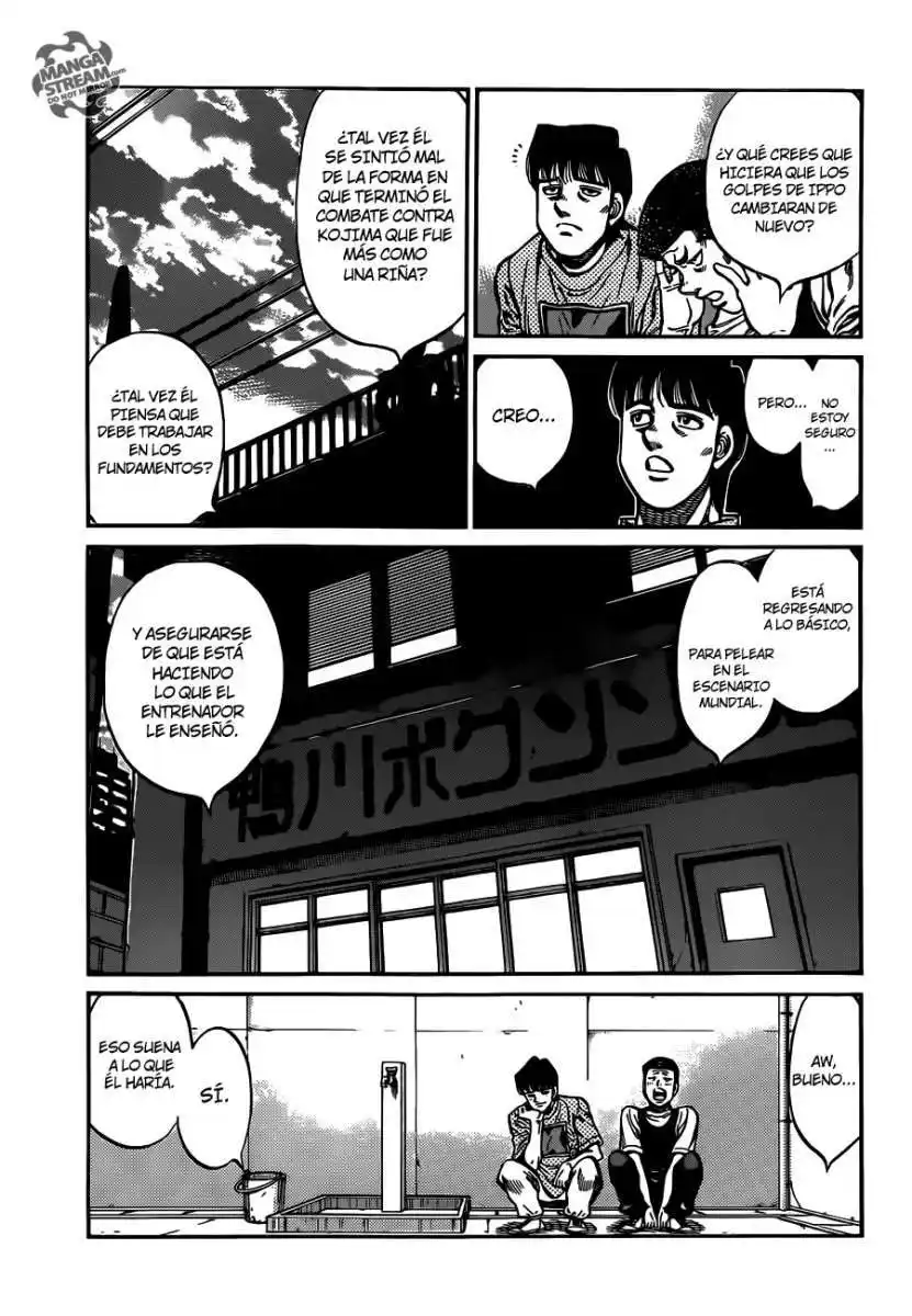 Hajime no Ippo Capitulo 1018 página 10