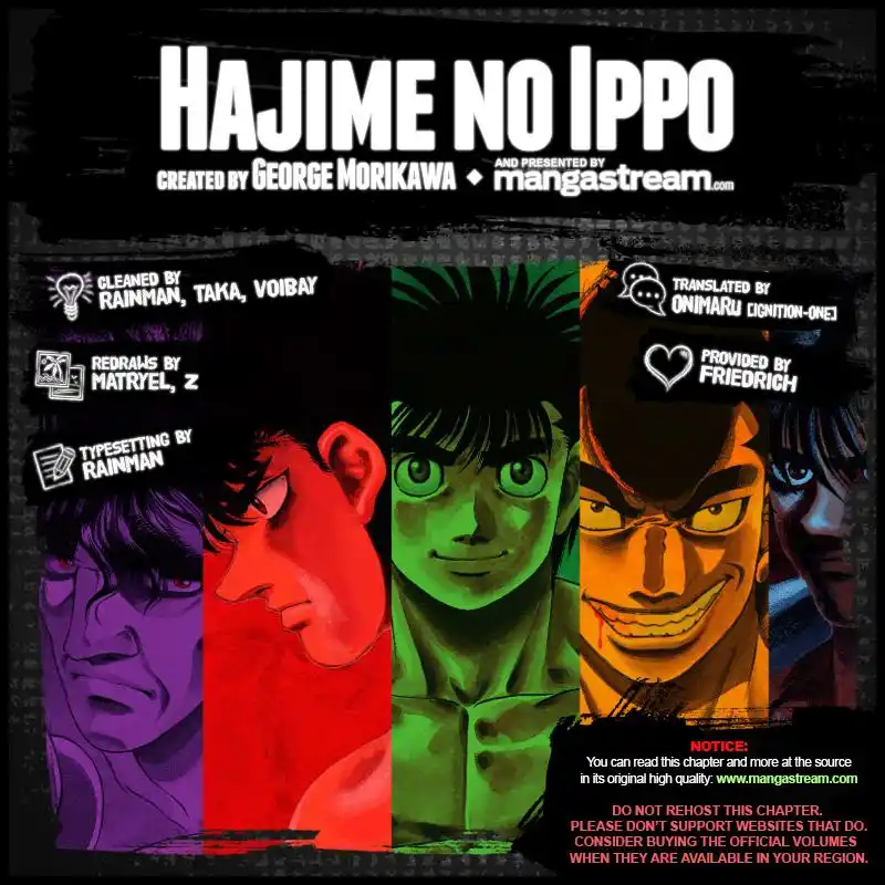 Hajime no Ippo Capitulo 1167: Carne y sangre página 3