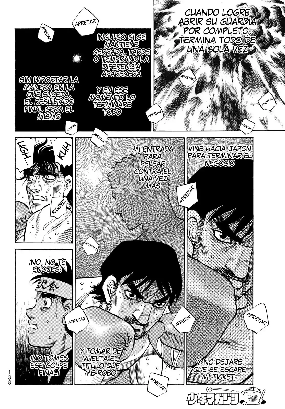 Hajime no Ippo Capitulo 1366 página 8