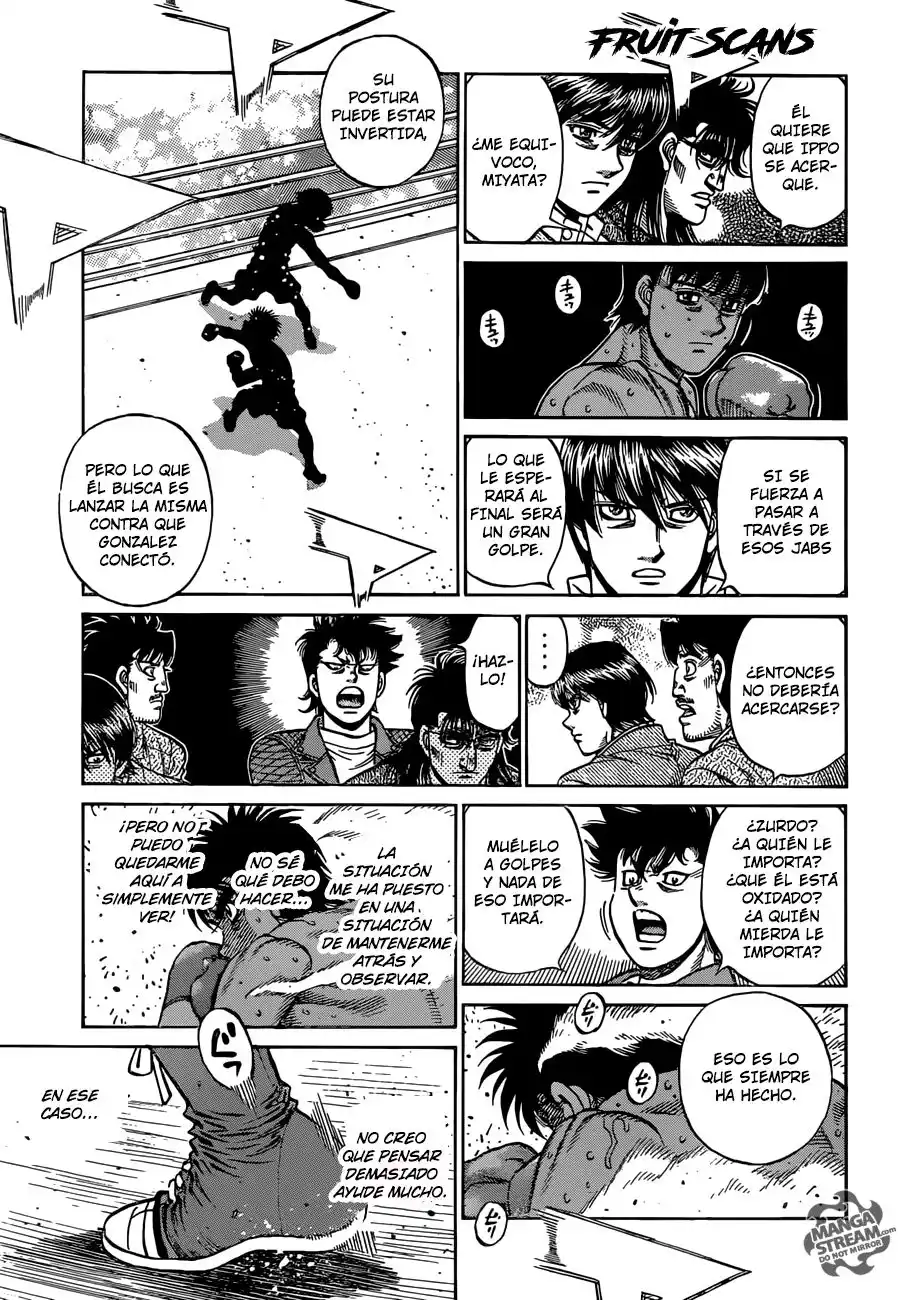 Hajime no Ippo Capitulo 1180: Peleando contra el zurdo página 13