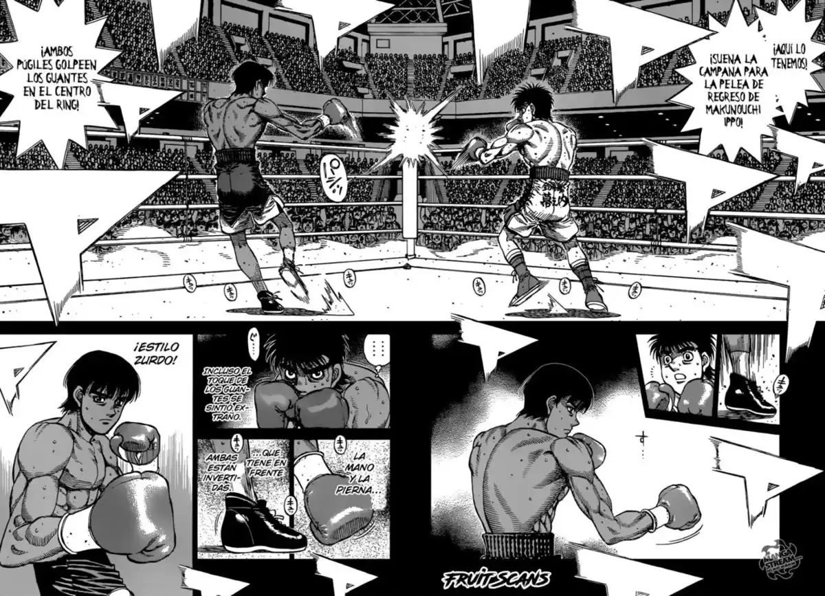 Hajime no Ippo Capitulo 1180: Peleando contra el zurdo página 6