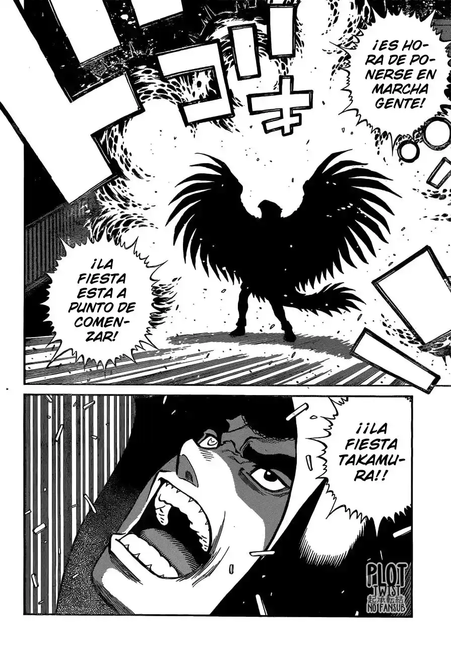 Hajime no Ippo Capitulo 1204: El halcón solitario. página 11