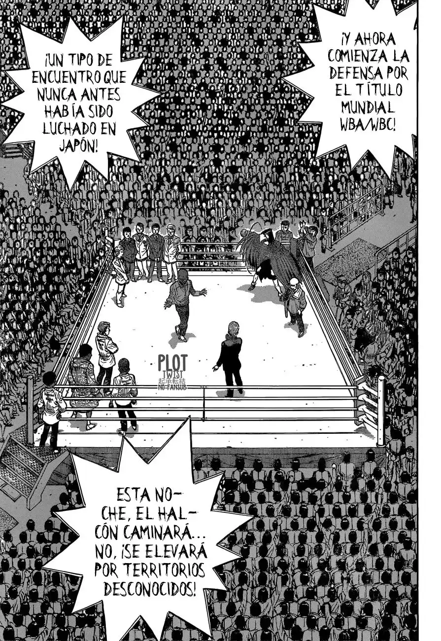 Hajime no Ippo Capitulo 1204: El halcón solitario. página 12