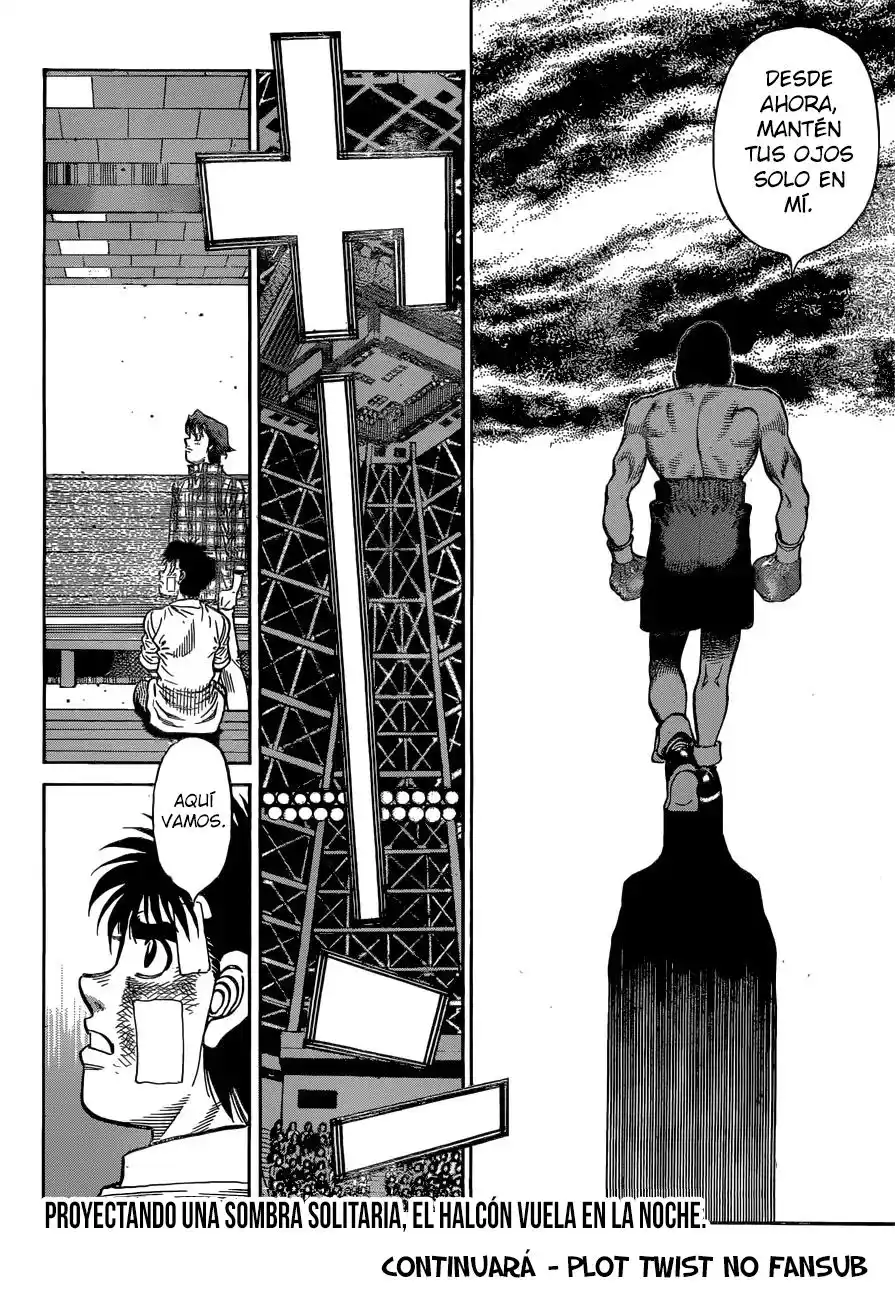 Hajime no Ippo Capitulo 1204: El halcón solitario. página 15