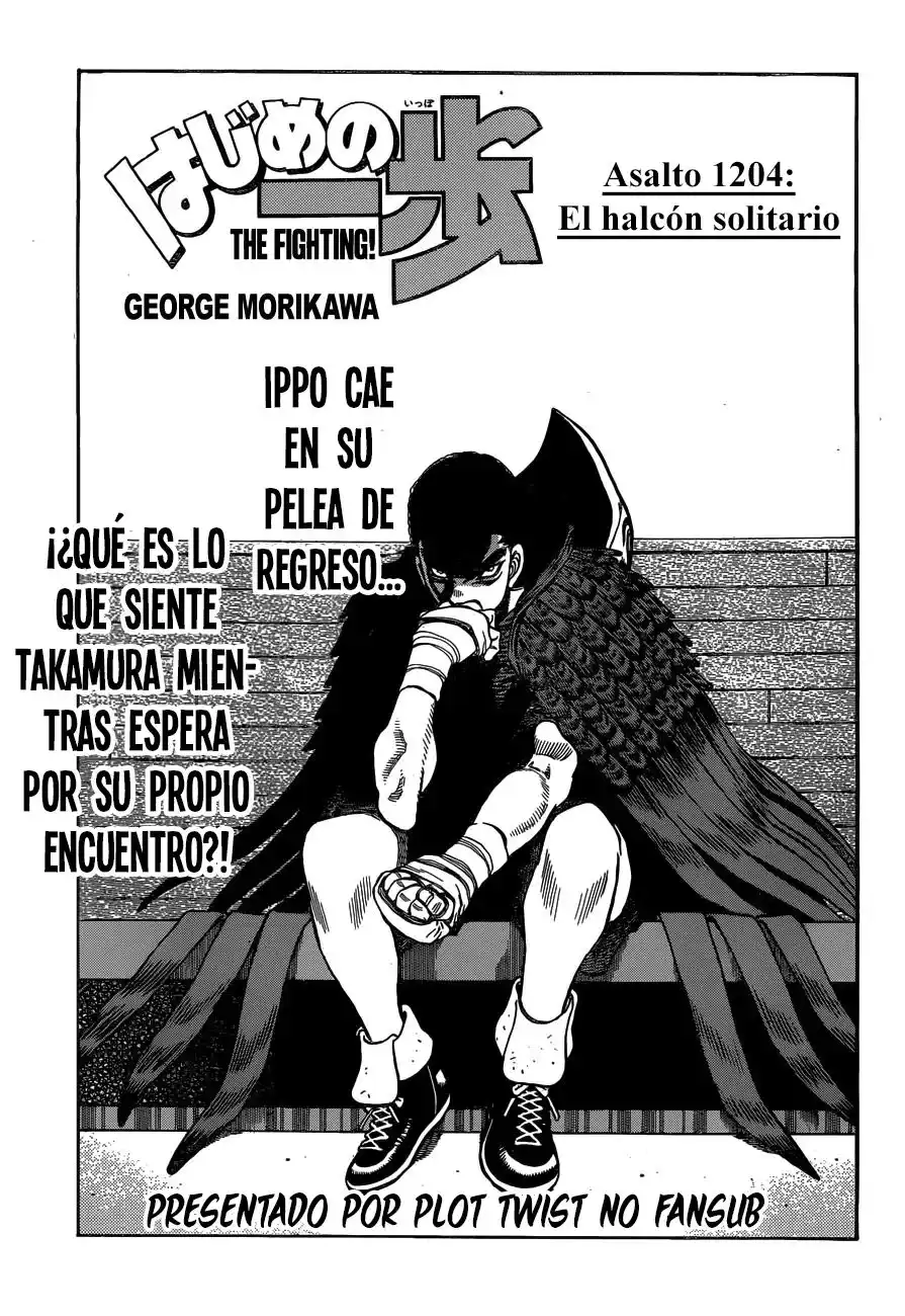 Hajime no Ippo Capitulo 1204: El halcón solitario. página 2