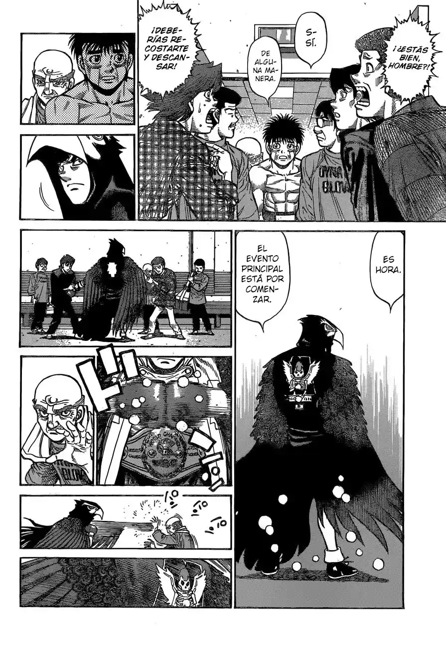 Hajime no Ippo Capitulo 1204: El halcón solitario. página 7