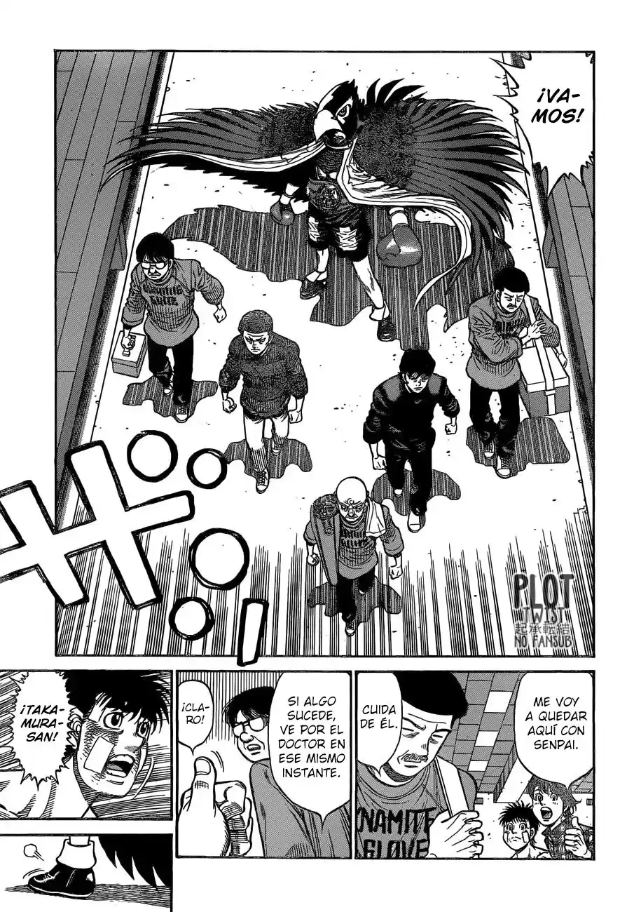 Hajime no Ippo Capitulo 1204: El halcón solitario. página 8