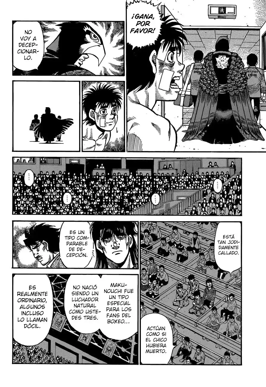 Hajime no Ippo Capitulo 1204: El halcón solitario. página 9