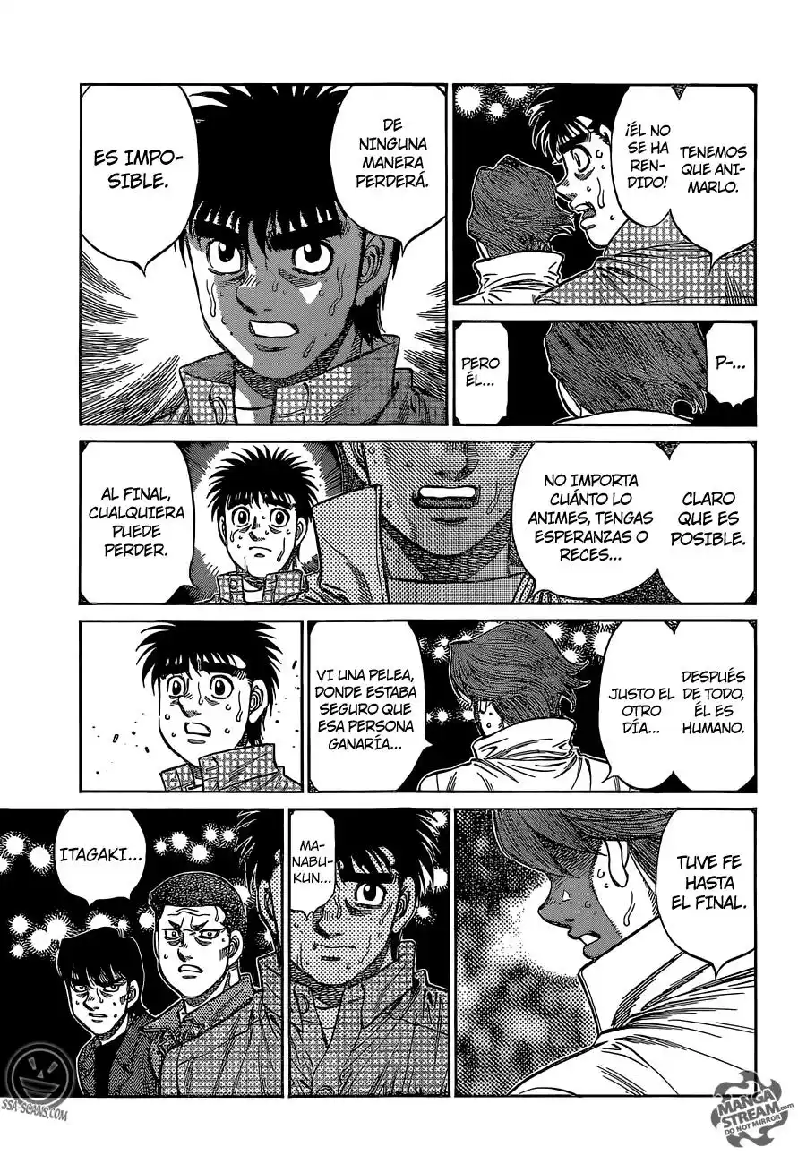 Hajime no Ippo Capitulo 1116: El sueño del halcón página 8