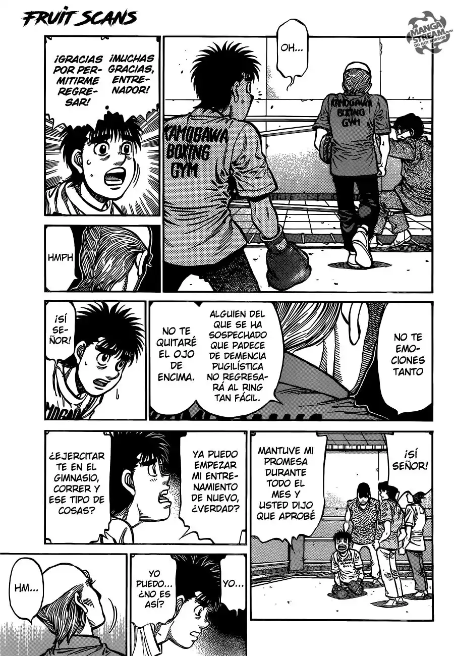 Hajime no Ippo Capitulo 1164: El regreso página 6