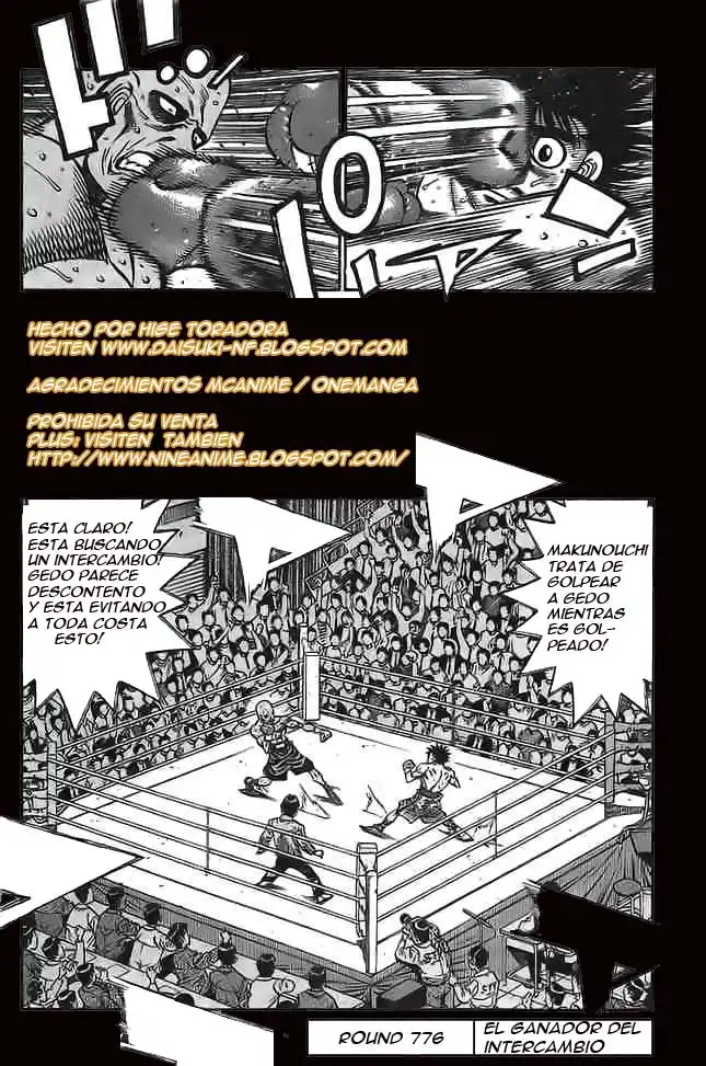 Hajime no Ippo Capitulo 776 página 1