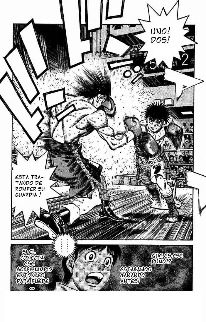 Hajime no Ippo Capitulo 648: La misma posición página 2