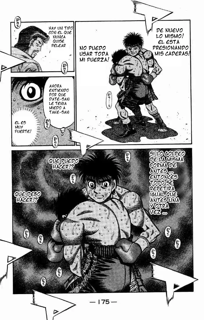 Hajime no Ippo Capitulo 648: La misma posición página 9