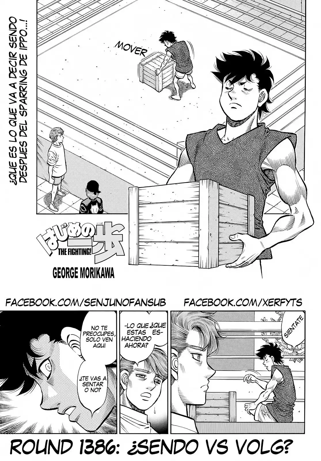 Hajime no Ippo Capitulo 1386 página 1