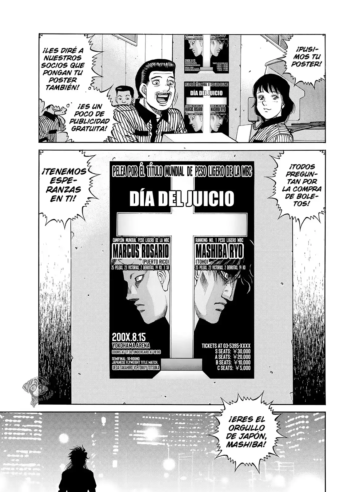 Hajime no Ippo Capitulo 1429 página 8