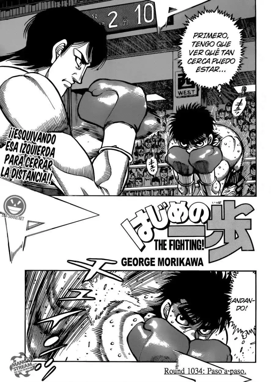 Hajime no Ippo Capitulo 1034 página 2