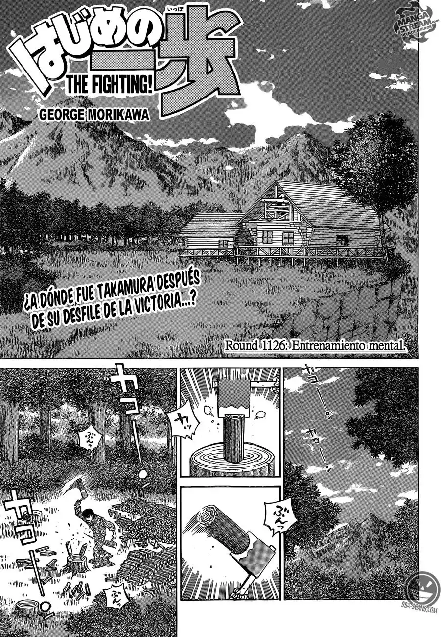 Hajime no Ippo Capitulo 1126 página 2