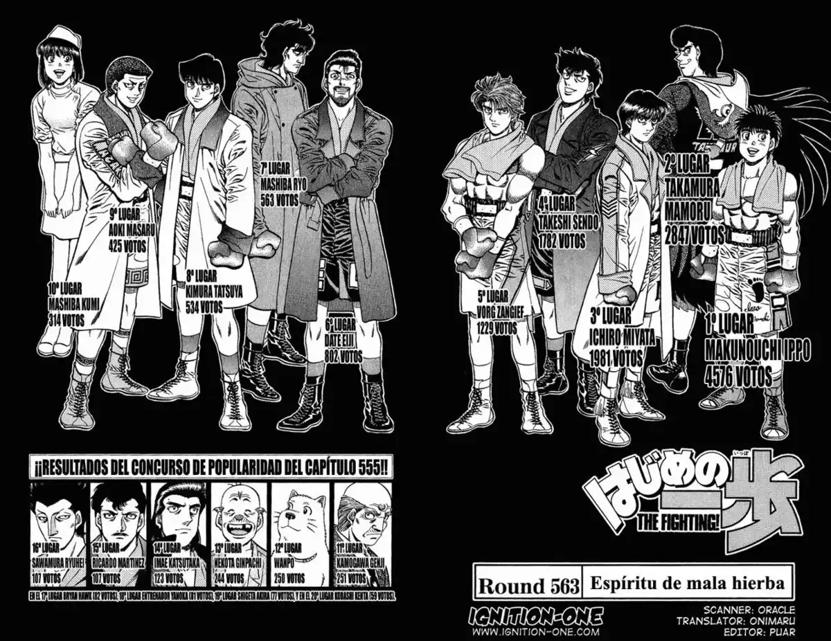 Hajime no Ippo Capitulo 563 página 2