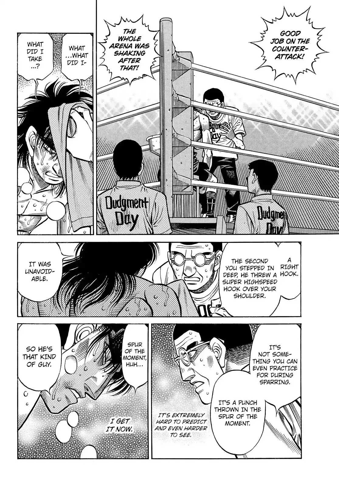 Hajime no Ippo Capitulo 1462 página 5