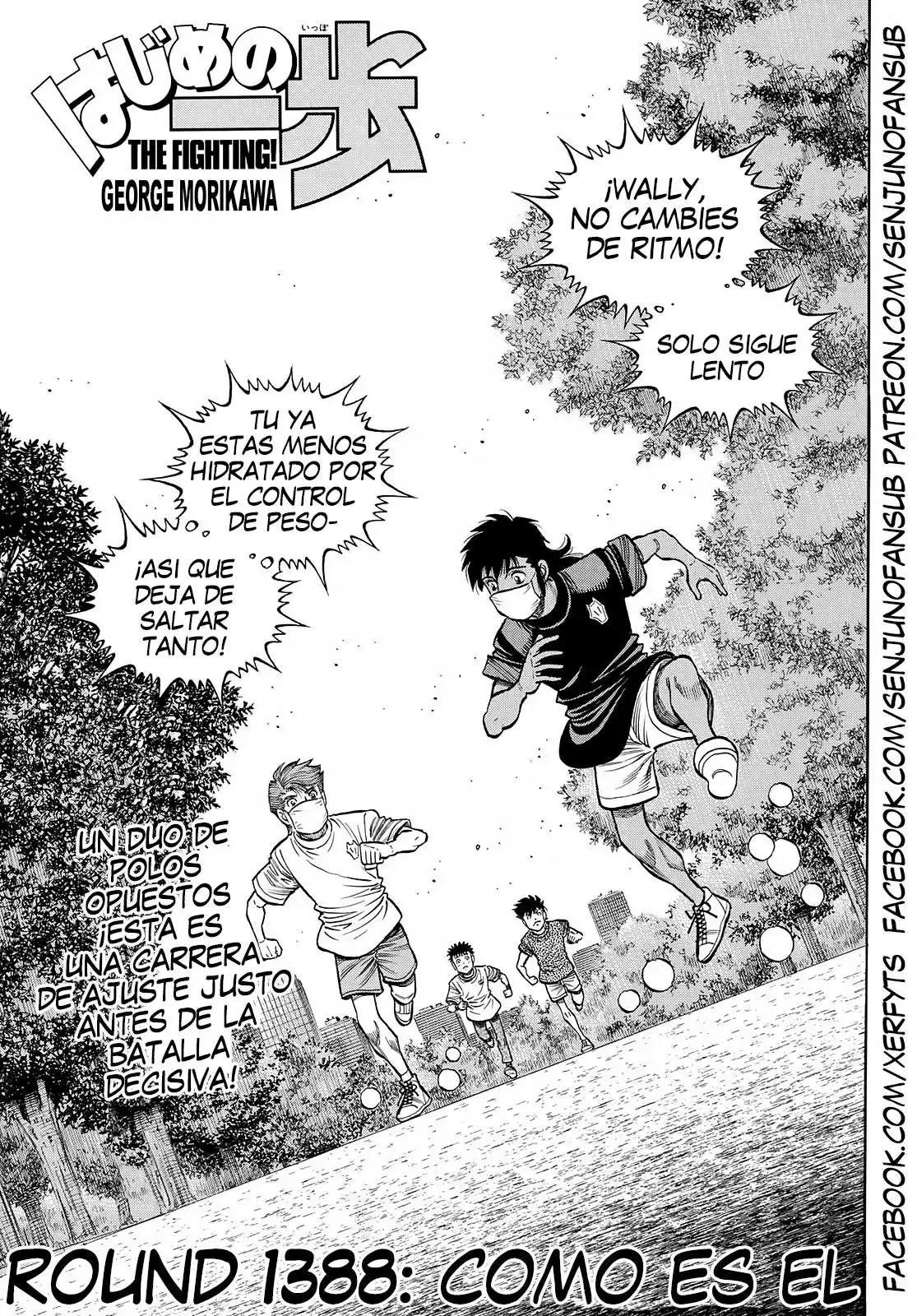 Hajime no Ippo Capitulo 1388 página 1