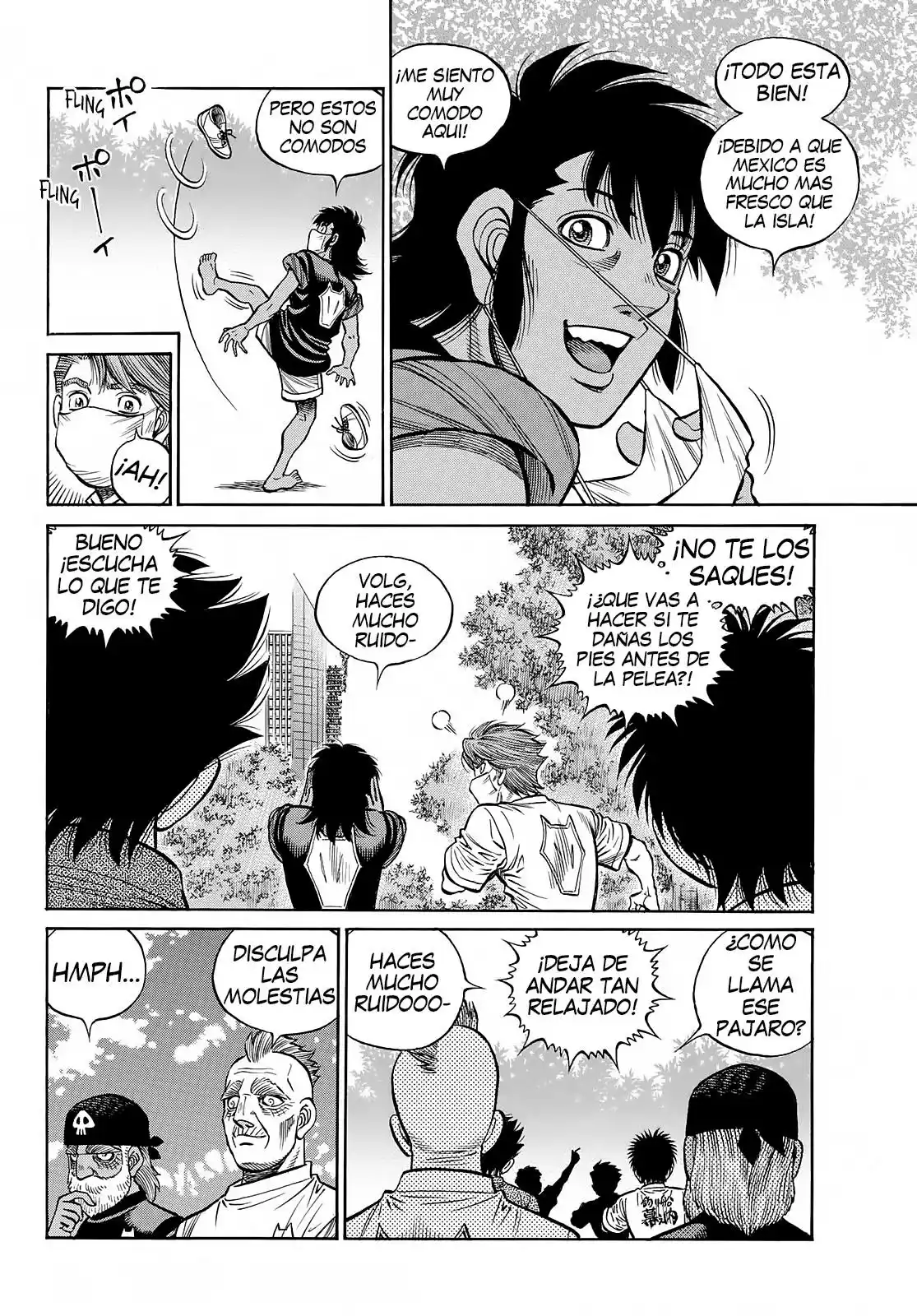 Hajime no Ippo Capitulo 1388 página 2