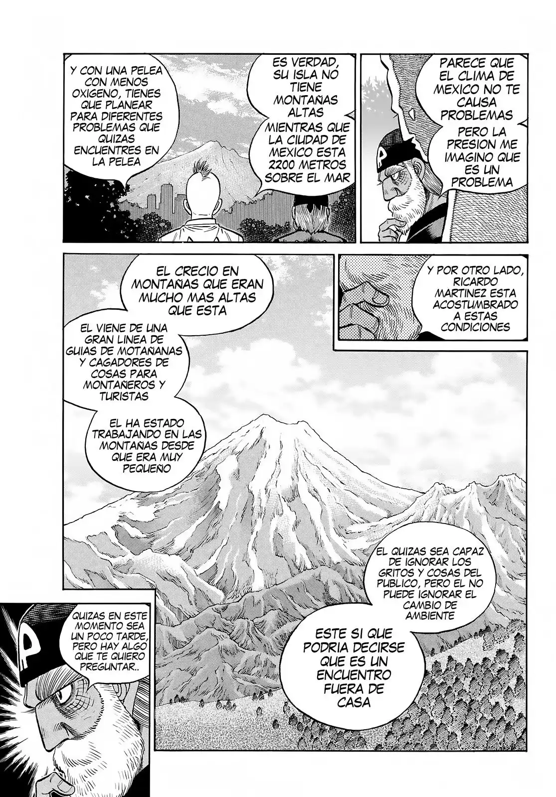 Hajime no Ippo Capitulo 1388 página 3