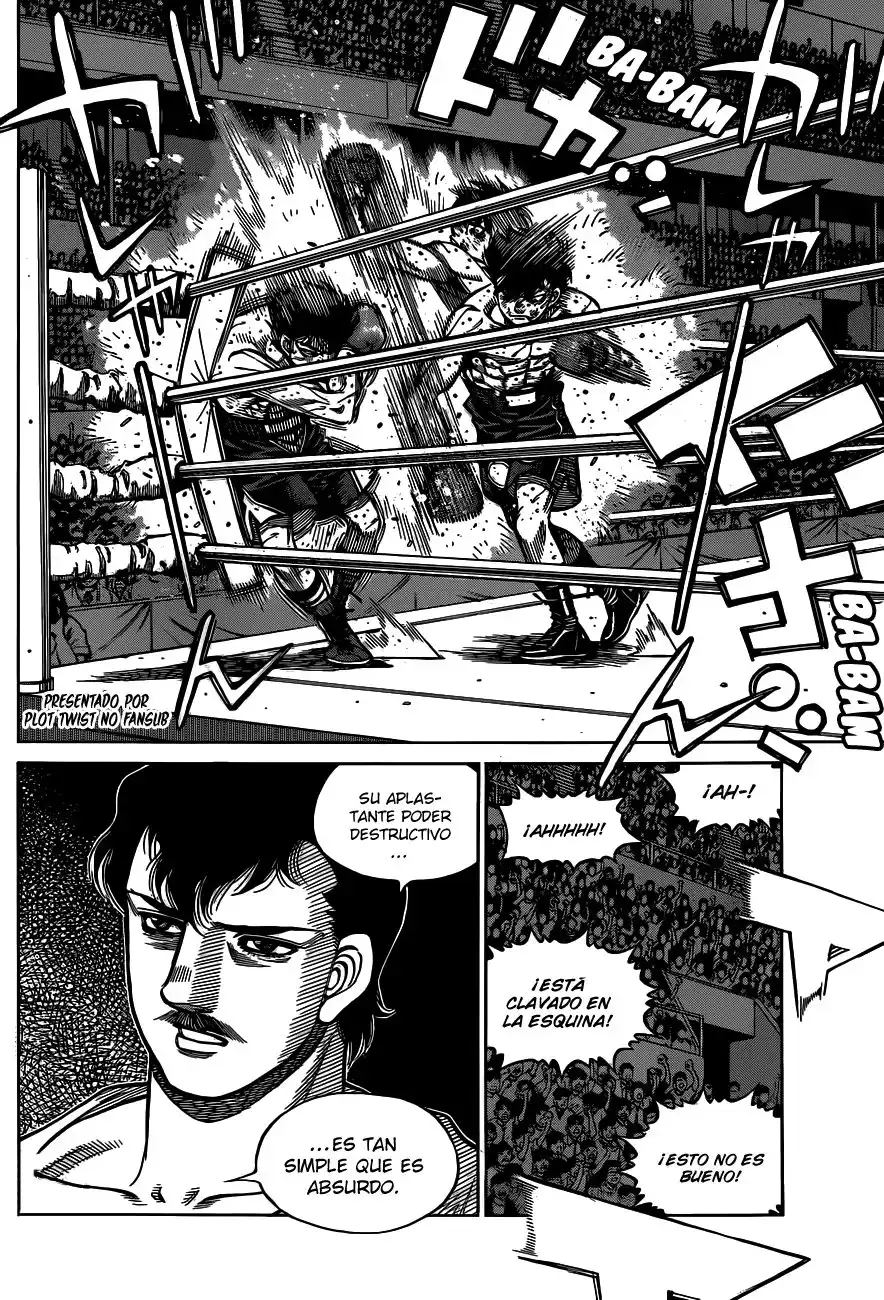 Hajime no Ippo Capitulo 1298: un intercambio de errores página 3