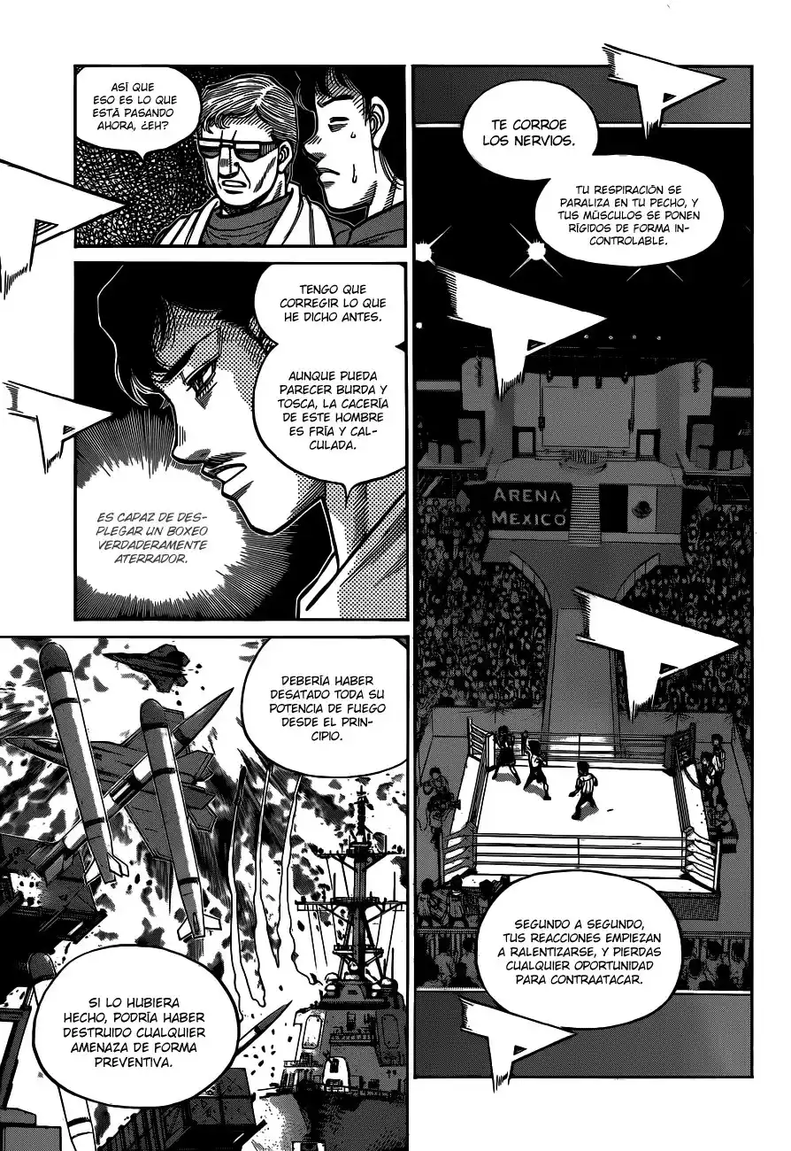 Hajime no Ippo Capitulo 1298: un intercambio de errores página 4