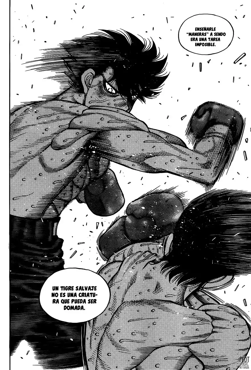 Hajime no Ippo Capitulo 1298: un intercambio de errores página 5