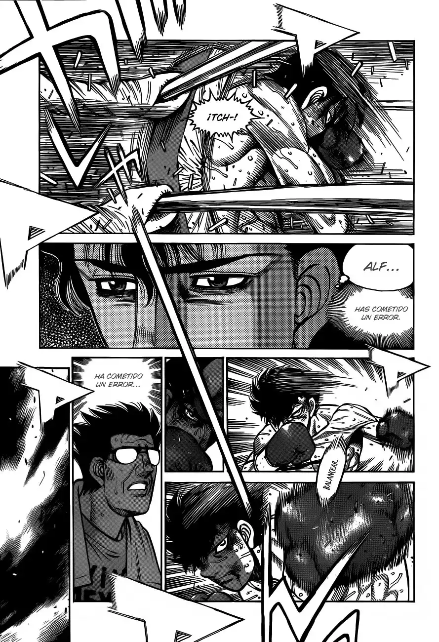 Hajime no Ippo Capitulo 1298: un intercambio de errores página 6