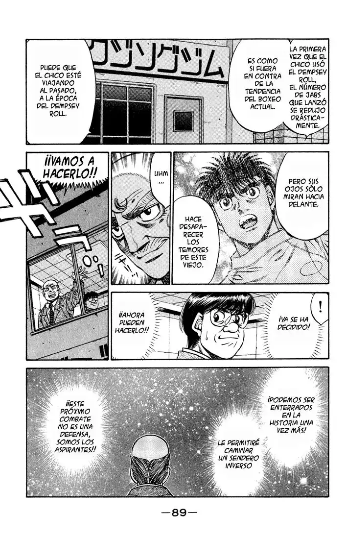 Hajime no Ippo Capitulo 420 página 11